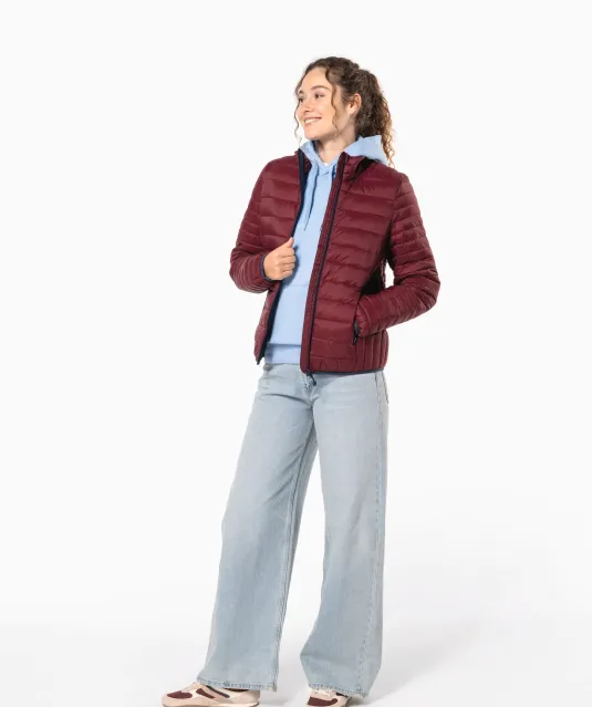 K6121 - Ladies' lightweight padded jacket Black