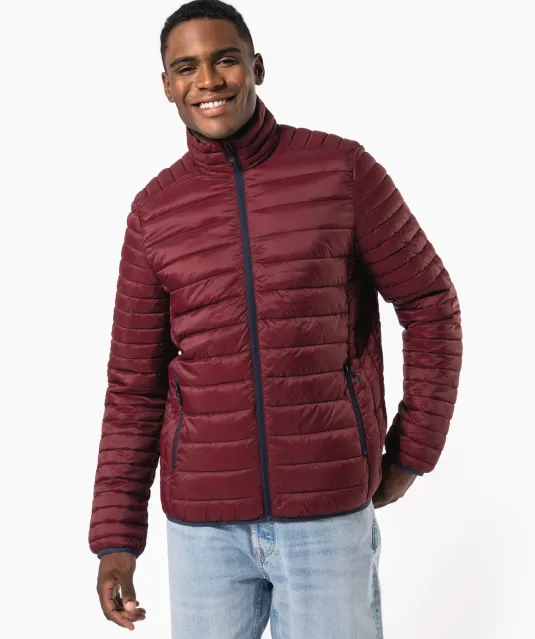 K6120 - Men's lightweight padded jacket Black