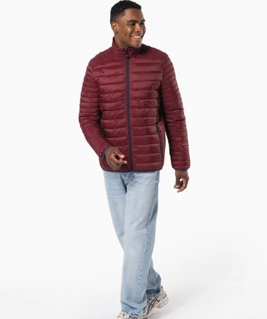 K6120 - Men's lightweight padded jacket Black