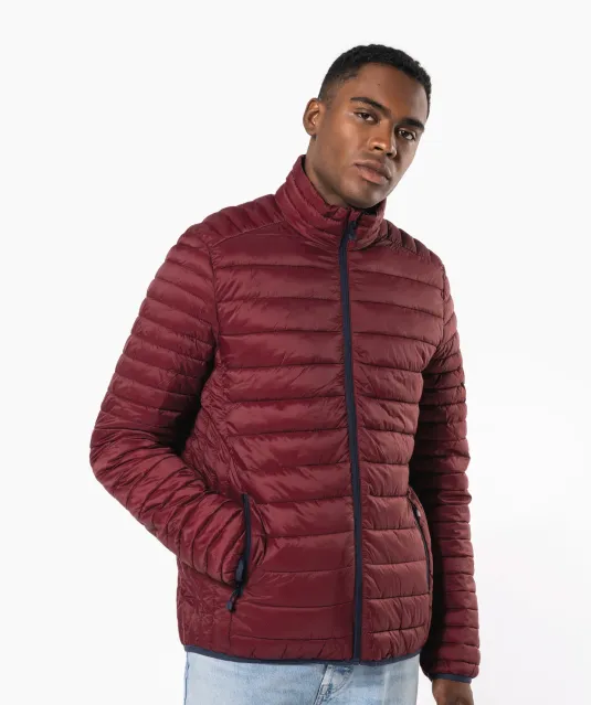 K6120 - Men's lightweight padded jacket Black