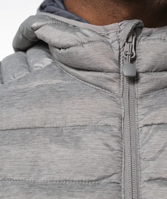 K6110 - Men's lightweight hooded padded jacket Black