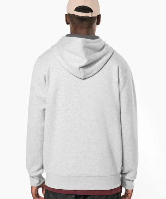 K444 - Sweatvest met capuchon White