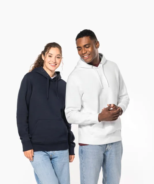 K443 - Sweater met capuchon White