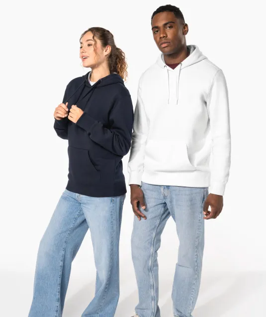 K443 - Sweater met capuchon White