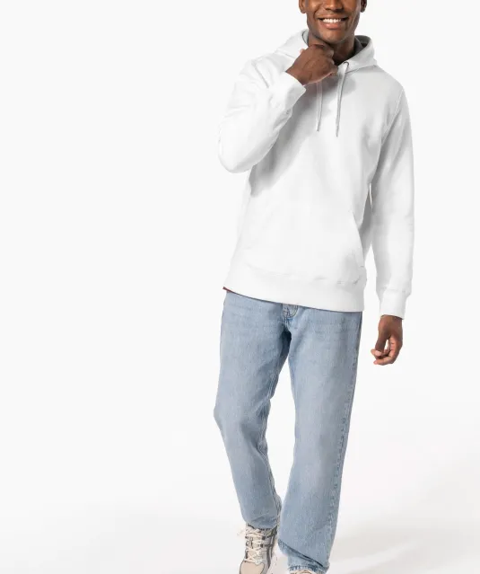 K443 - Sweater met capuchon White