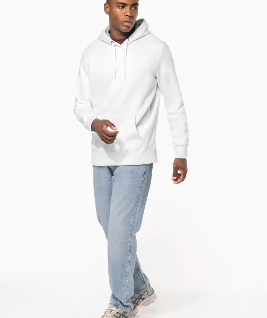 K443 - Sweater met capuchon White