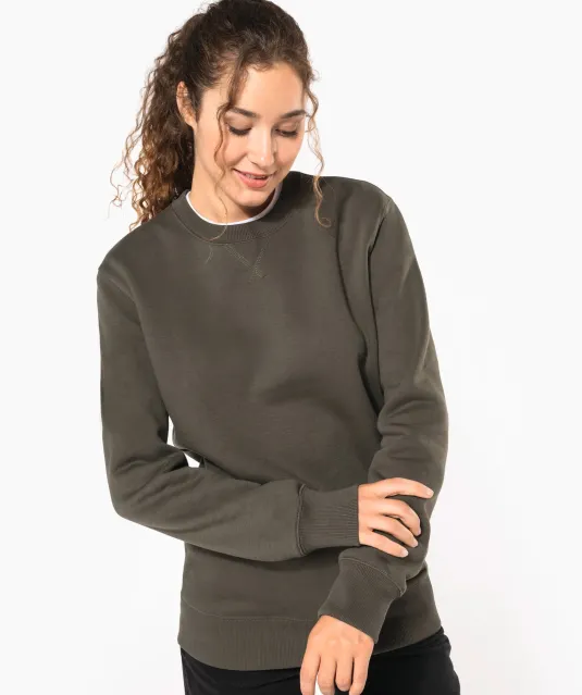 K442 - Sweater met ronde hals White