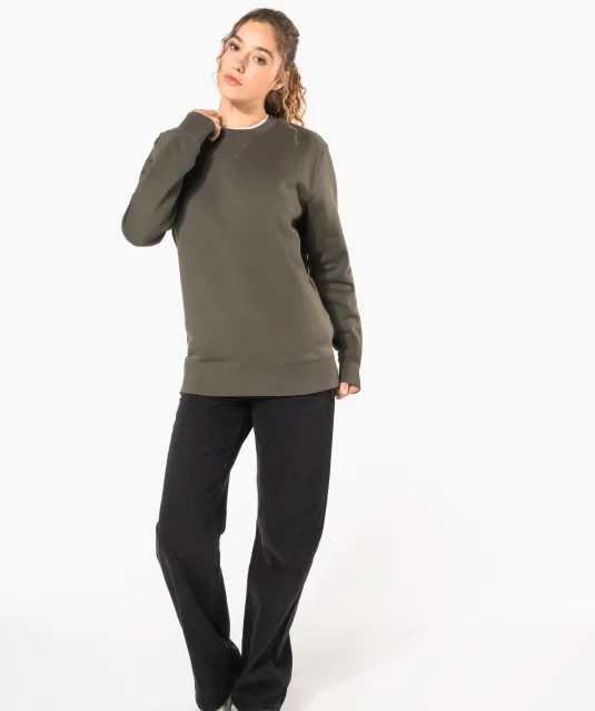 K442 - Sweater met ronde hals White
