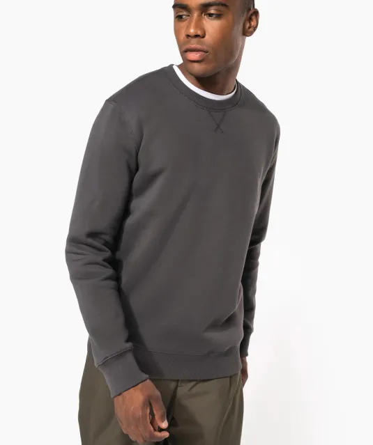 K442 - Sweater met ronde hals White
