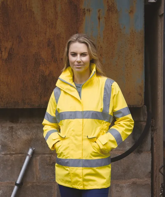 YHVP189 - Hi-Vis ladies' executive jacket Hi Vis Orange
