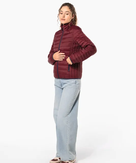 K6121 - Ladies' lightweight padded jacket Black