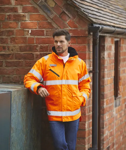 YHVP309 - Fontaine Storm - Hi-Vis jacket Hi Vis Orange