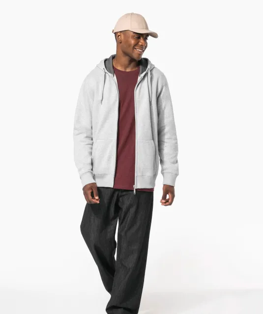 K444 - Sweatvest met capuchon White
