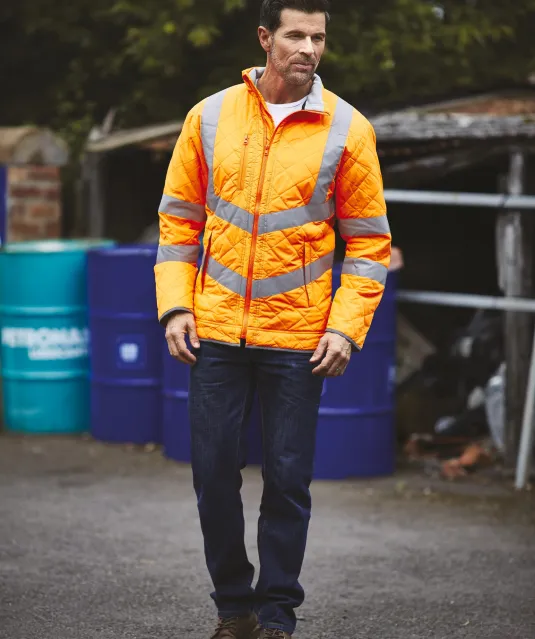 YHVW706 - Kensington - Hi-Vis jas Black