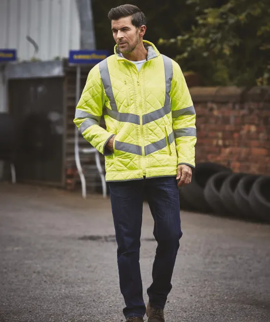 YHVW706 - Kensington - Hi-Vis jas Black