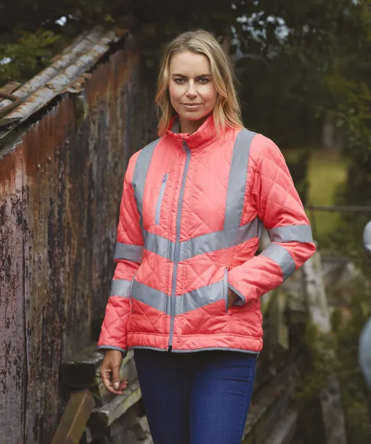 YHVW706 - Kensington - Hi-Vis jas Black
