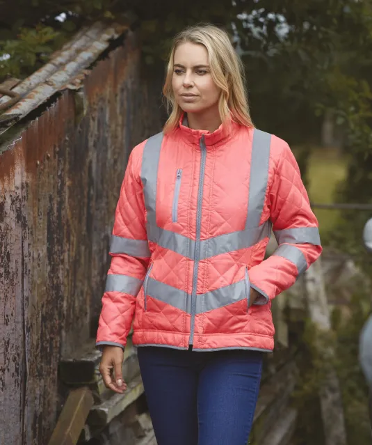 YHVW706 - Kensington - Hi-Vis jas Black