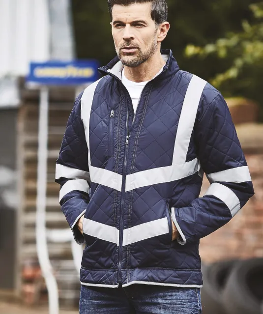 YHVW706 - Kensington - Hi-Vis jas Black