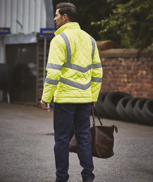 YHVW706 - Kensington - Hi-Vis jas Black