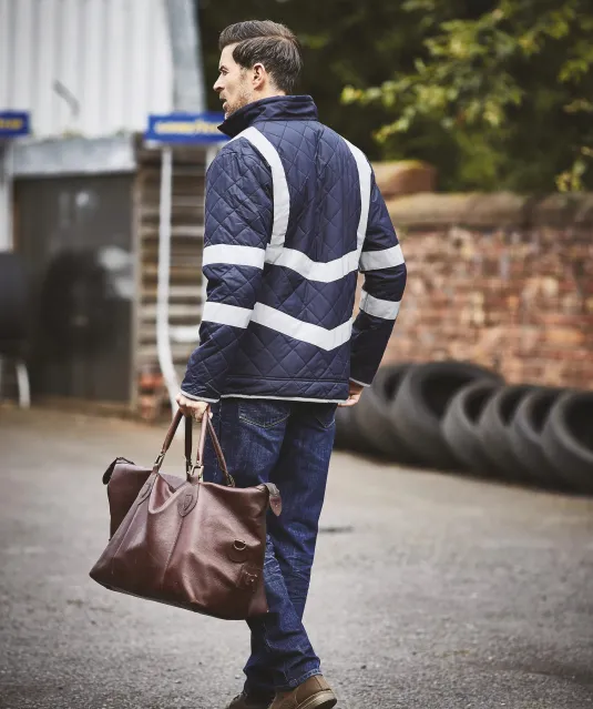 YHVW706 - Kensington - Hi-Vis jas Black