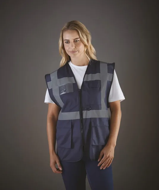YHVW801 - Multifunctioneel veiligheidshesje Black
