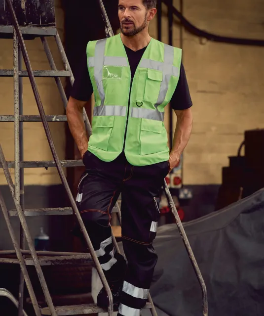 YHVW801 - Multifunctioneel veiligheidshesje Black