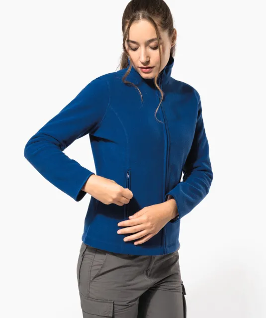 K907 - Microfleece met rits dames Natural