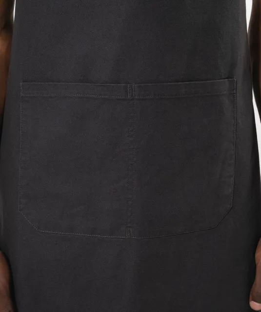 K8003 - Vintage schort Vintage Charcoal