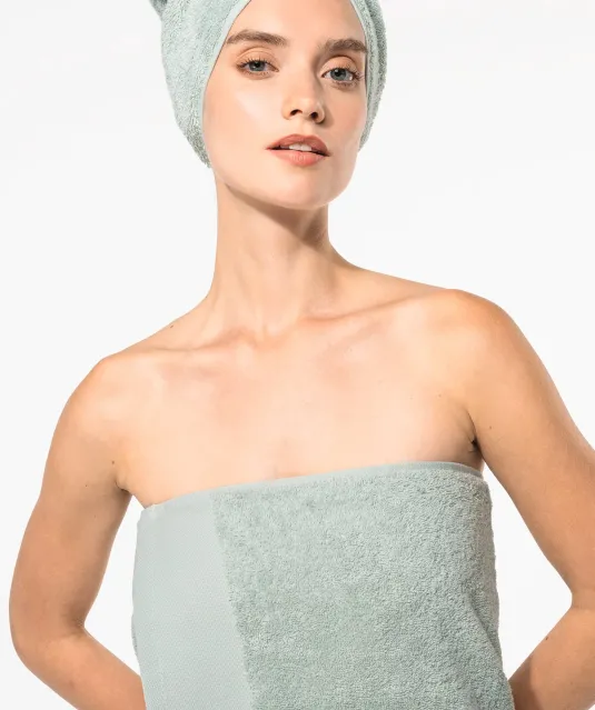 K101 - Biologische badhanddoek 140 x 70 cm White