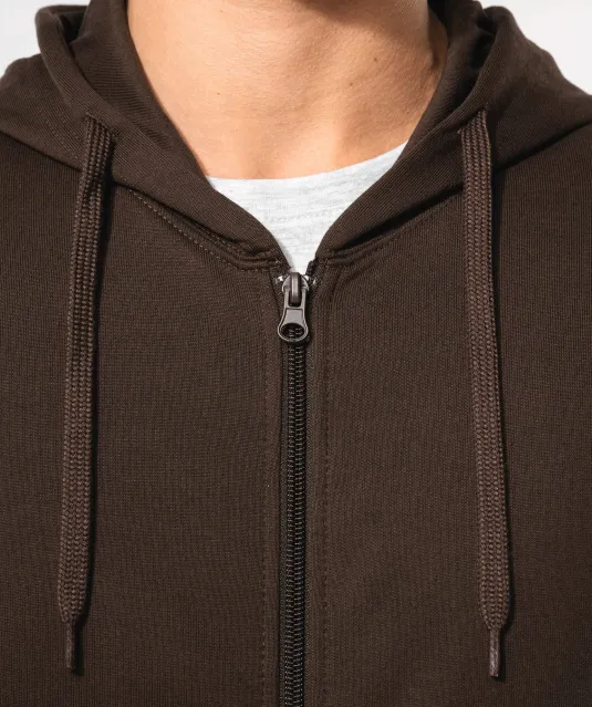 K479 - Sweatvest met capuchon Black