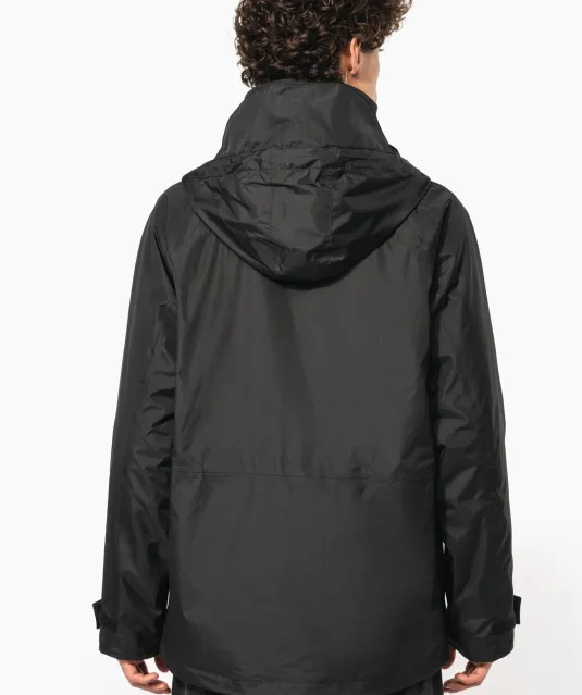 K657 - Parka 3-In-1 Black