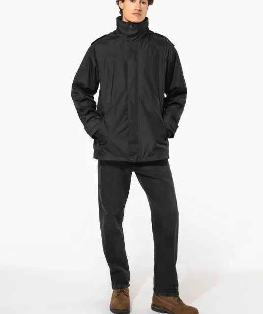 K657 - Parka 3-In-1 Black