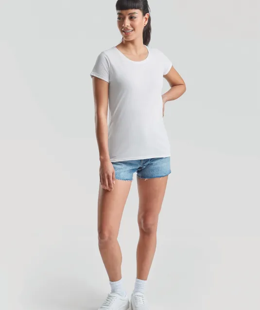 SC61372 - Lady-fit Valueweight T (61-372-0) White