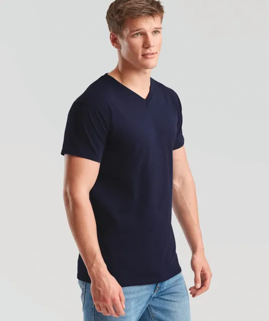 SC22V - Men's Valueweight V-neck T-shirt (61-066-0) White