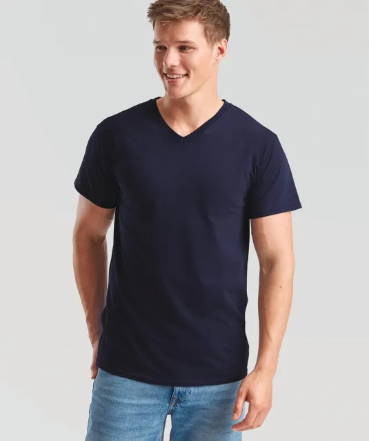 SC22V - Men's Valueweight V-neck T-shirt (61-066-0) White