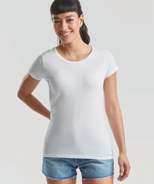 SC61372 - Lady-fit Valueweight T (61-372-0) White