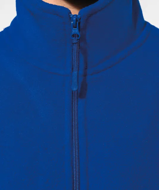 K912 - Enzo - Fleece met ritskraag Dark Grey