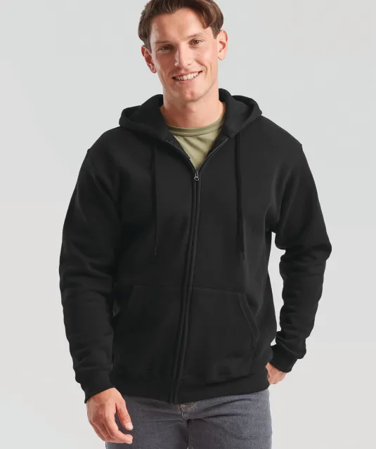 SC62062 - Classic Sweatvest met capuchon (62-062-0) Dark Heather Grey