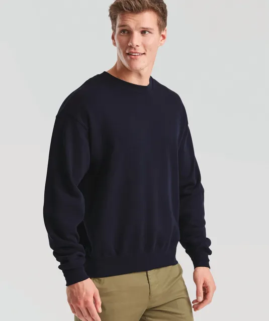 SC163 - Classic Set-in Sweater (62-202-0) White