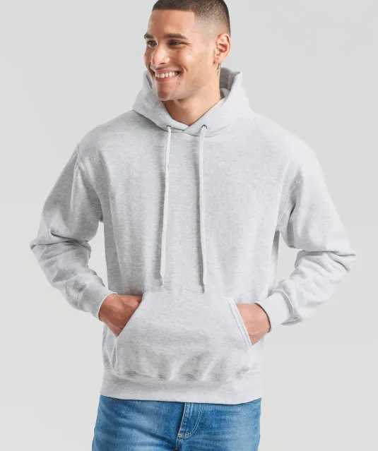 SC244C - Classic Sweater met capuchon (62-208-0) White