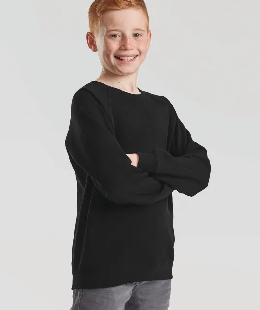 SC62039 - Kids Raglan Sweater (62-039-0) Black