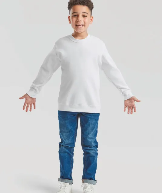 SC62041 - Kids Classic Set-in Sweater (62-041-0) White