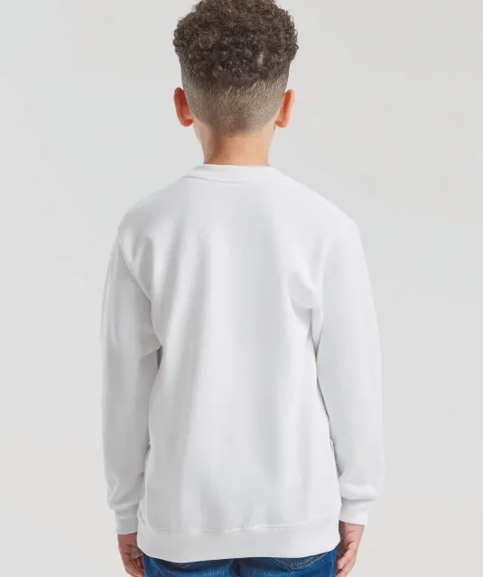 SC62041 - Kids Classic Set-in Sweater (62-041-0) White