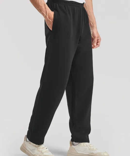 SC4024C - Classic Open Hem Joggingborek (64-032-0) Dark Heather Grey