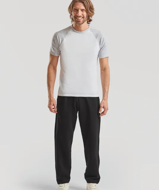 SC4024C - Classic Open Hem Joggingborek (64-032-0) Dark Heather Grey