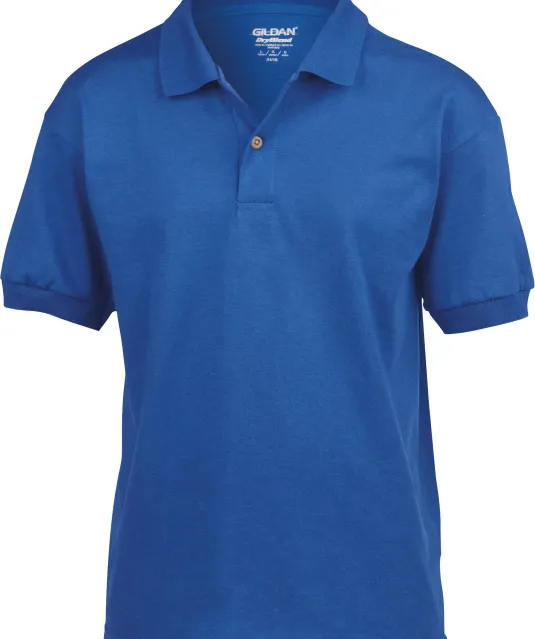 GI8800B - Dryblend Classic Fit Kinder Jersey Polo Royal Blue