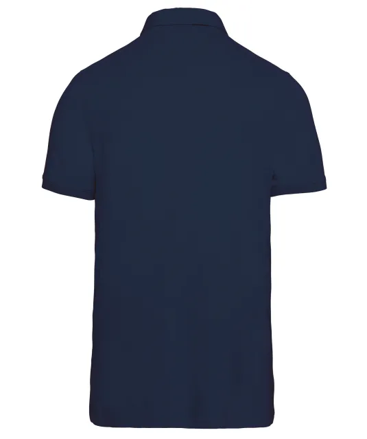 K262 - Herenpolo korte mouwen van jersey Navy
