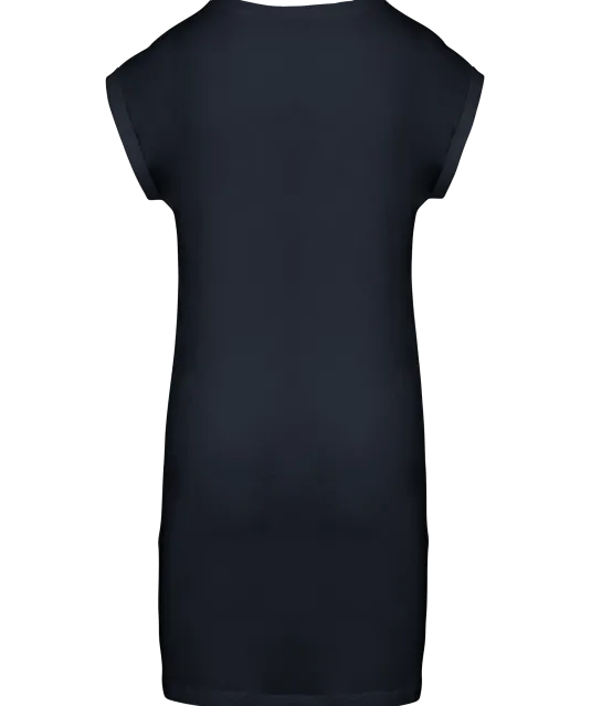K388 - Lang dames-t-shirt Navy