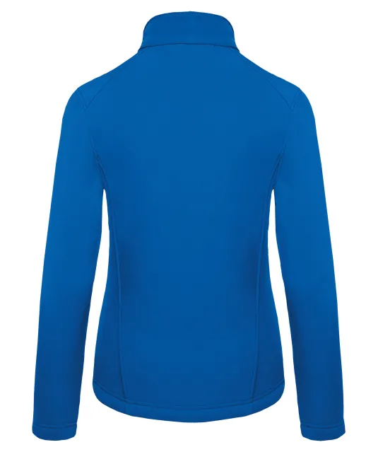 K425 - 2-laagse damessoftshelljas Light Royal Blue
