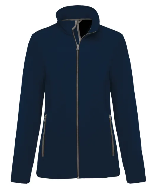 K425 - 2-laagse damessoftshelljas Navy